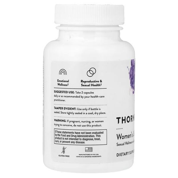Повышение либидо у женщин, Women's Libido Boost, Thorne, 60 капсул