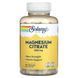 Цитрат Магния, 400 Мг, Magnesium Citrate, Solaray 180 Капсул