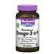 Омега 3-6-9 на Растительной Основе 1000мг, Bluebonnet Nutrition, 90 желатиновых капсул