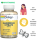 Цитрат Магния, 400 Мг, Magnesium Citrate, Solaray 180 Капсул