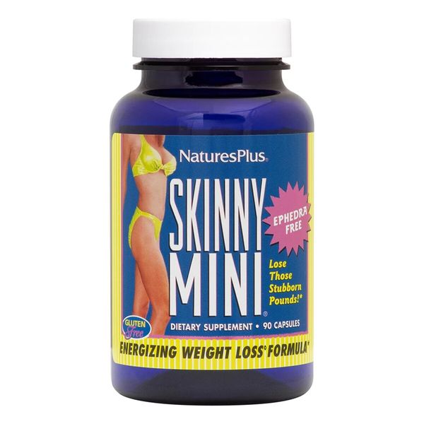 Комплекс для Схуднення, Skinny Mini, Natures Plus, 90 гелевих капсул