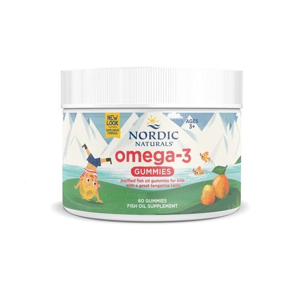 Омега-3, Смак Мандарина, Nordic Naturals, Omega-3, 60 жувальних цукерок