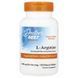 L-Аргінін, 500 мг у кожній, L-Arginine 1000, Doctor's Best, 120 таблеток