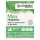 Пробиотик, 50 млрд КОЕ, Kyo-Dophilus, Max Probiotic, 50 Billion CFU, Kyolic, 30 вегетарианских капсул