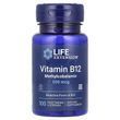 Вітамін B12, Метилкобаламін, 500 мкг, смак полуниці, Vitamin B12, Methylcobalamin, Life Extension, 100 жувальних таблеток