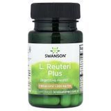 Пробіотик, 7 млрд КУО, Probiotic L. Reuteri Plus, Swanson, 30 веганських капсул