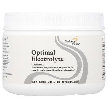 Електроліти, без смаку, Optimal Electrolyte, Seeking Health, 168,6 гр