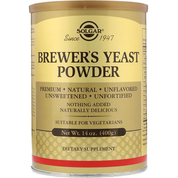 Пивні Дріжджі в порошку Solgar, Brewer's Yeast Powder, 400 гр