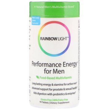 Мультивитамины Для Мужчин, Rainbow Light, 90 таблеток
