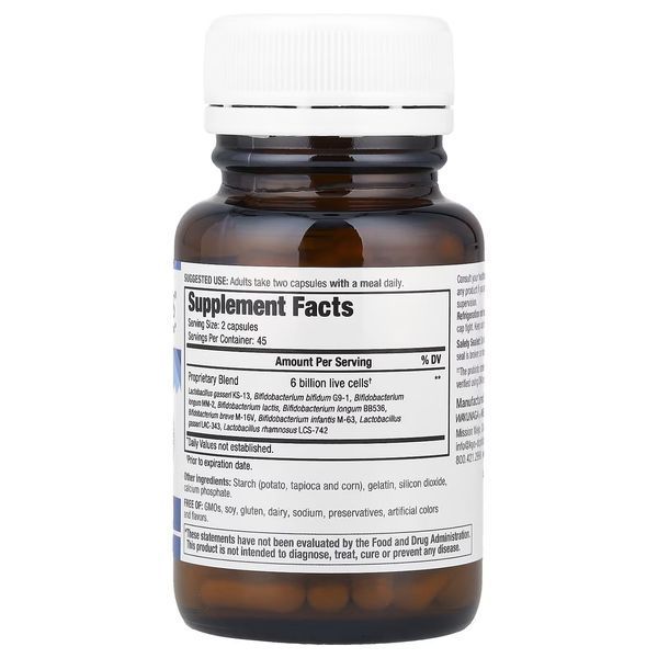 Пробиотики мульти, 6 млрд КОЕ, Kyo-Dophilus, Multi 9 Probiotic, 6 Billion CFU, Kyolic, 90 капсул