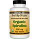 Органічна Спіруліна, Organic Spirulina, Healthy Origins, 500 мг, 720 таблеток