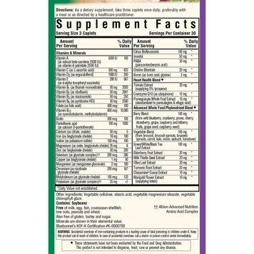 Мультивітаміни для Вегетаріанців, Veggie Choice, Bluebonnet Nutrition, 90 каплет