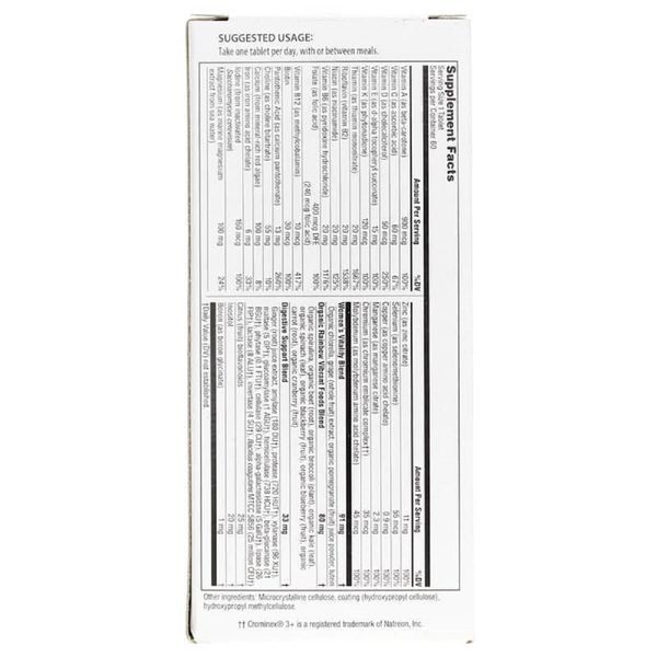 Поливитамины Для Женщин, Women's One Vibrance, Rainbow Light, 60 таблеток