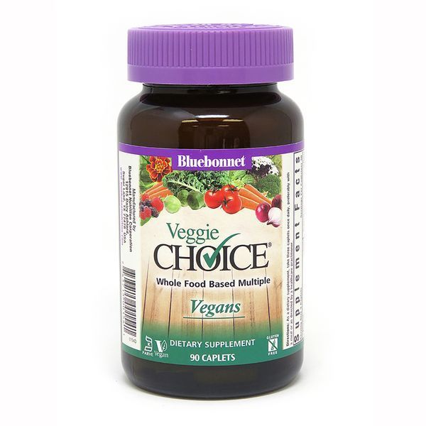 Мультивітаміни для Вегетаріанців, Veggie Choice, Bluebonnet Nutrition, 90 каплет