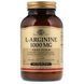L-Аргінін, L-Arginine, Solgar, 1000 мг, 90 таблеток