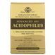 Пробіотики, Advanced 40+ Acidophilus, Solgar, 120 капсул