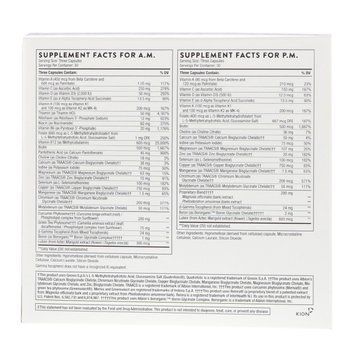 Мультивітаміни Еліт, Multi-Vitamin Elite A.M. & P.M., Thorne Research, 2 баночки по 90 капсул