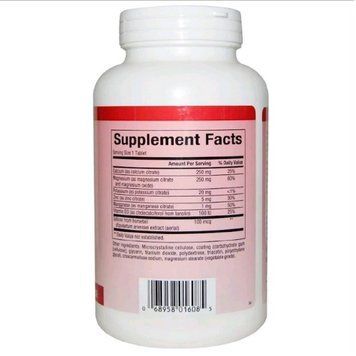 Цитрат Кальцію Магнію, Вітамін D, Calcium & Magnesium Citrate, With D, Natural Factors, 180 Таблеток
