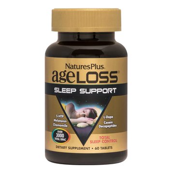 Комплекс для Здорового Сну, AgeLoss, Natures Plus, 60 таблеток