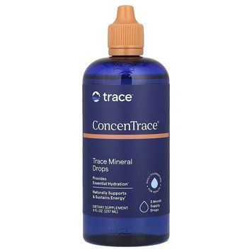 Повний спектр мікроелементів у краплях, ConcenTrace, Full Spectrum, Trace Minerals, 237 мл