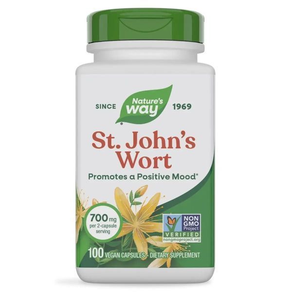 Звіробій, 350 мг, St. John's Wort, Nature's Way, 100 капсул