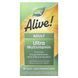 Мультивитамины для взрослых, Alive! Adult Ultra Potency Complete Multivitamin, Nature's Way, 60 Таблеток
