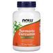 Куркума та куркумін, 665 мг, Turmeric Curcumin, Now Foods, 120 вегетаріанських капсул