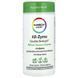 Травні ферменти, All-Zyme, Plant Source Enzymes Probiotics, Rainbow Light, 90 веганських капсул