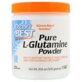 Глютамін в Порошку, L-Glutamine Powder, Doctor's Best, 300 гр.