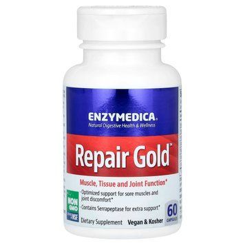 Комплекс ферментов для суставов, Repair Gold, Enzymedica, 60 капсул