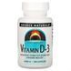 Вітамін D3 5000 МО, Vitamin D3, Source Naturals, 120 капсул