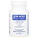 Литий оротат, 5 мг, Lithium Orotate, Pure Encapsulations, 90 капсул