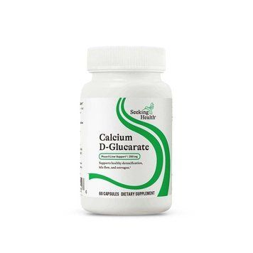 D-глюкарат кальція, 250 мг, Calcium D-Glucarate, Seeking Health, 60 капсул