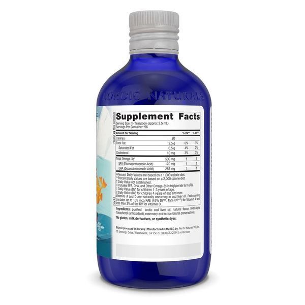 ДГК для Дітей, зі Смаком Полуниці, Children's DHA, Strawberry, Nordic Naturals, 237 мл