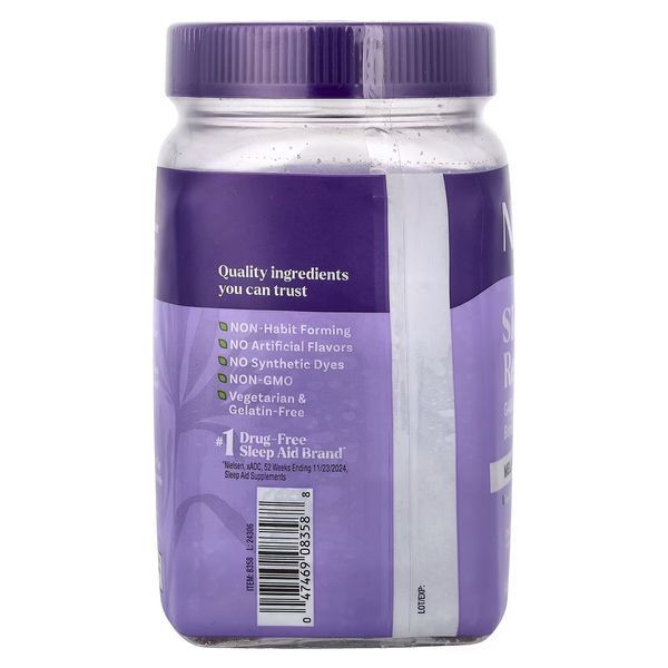 Здоровий сон та відновлення, без мелатоніну, смак вишні, Sleep & Restore, Natrol, 60 жувальних цукерок