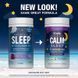 Детский сон и расслабление, вкус ягод, CALM, Kids Sleep Gummies With Melatonin, Natural Vitality, 60 жевательных конфет