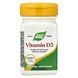 Вітамін D3, 50 мкг (2000 МО), Vitamin D3, Extra Strength, Nature's Way, 120 гелевих капсул