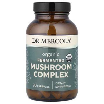 Комплекс ферментованих Грибов, Fermented Mushroom Complex, Dr. Mercola, 90 капсул