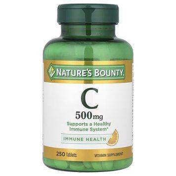 Вітамін C, 500 мг, Vitamin C, Nature's Bounty, 250 таблеток