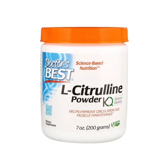 L-Цитрулін в порошку, L-Citrulline Powder, Doctor's Best, 200 гр.