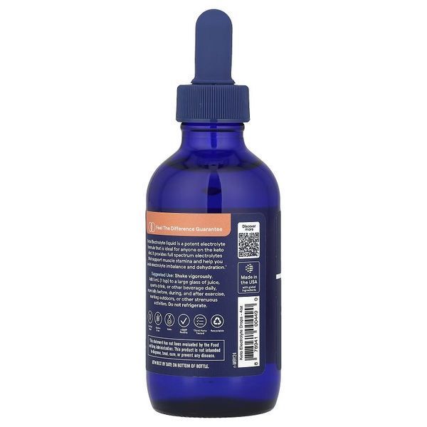 Електроліти-Кето у краплях, Keto Electrolyte, Trace, 118 мл