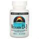 Вітамін D3 5000 МО, Vitamin D3, Source Naturals, 60 капсул