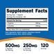 L-аргінін та L-цитрулін, L-Arginine & L-Citrulline, Nutricost, 120 капсул