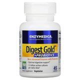 Ферменти з пробіотиками, Digest Gold+Probiotics, Enzymedica, 45 капсул