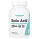 Борна кислота для жінок, 600 мг, Women, Boric Acid, Vaginal Suppository, Nutricost, 30 вагінальних капсул