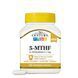 Метилфолат, 1 мг, 5-MTHF, L-Methylfolate, 21st Century, 60 вегетарианских капсул