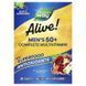 Мультивітаміни для чоловіків 50+, Alive! Men's 50+ Complete Multivitamin, Nature's Way, 50 таблеток