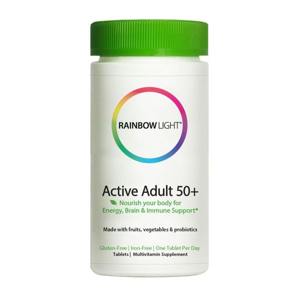 Мультивітаміни для дорослих, Active Adult 50+, Rainbow Light, 30 таблеток