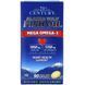 Жир дикой рыбы Аляски, Рыбий жир 1950 мг, Омега 3 1350 мг, Alaska Wild Fish Oil, Mega Omega 3, 21st Century, 90 желатиновых капсул