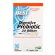 Пробіотики, Digestive Probiotic, Doctor's Best, 20 МЛРД КУО, 30 вегетаріанських капсул